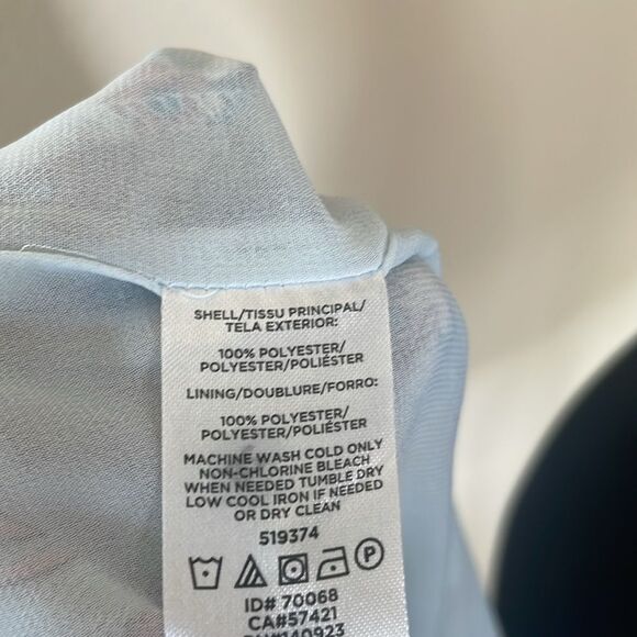 Loft blue paisley long sleeve top - Picture 9 of 9